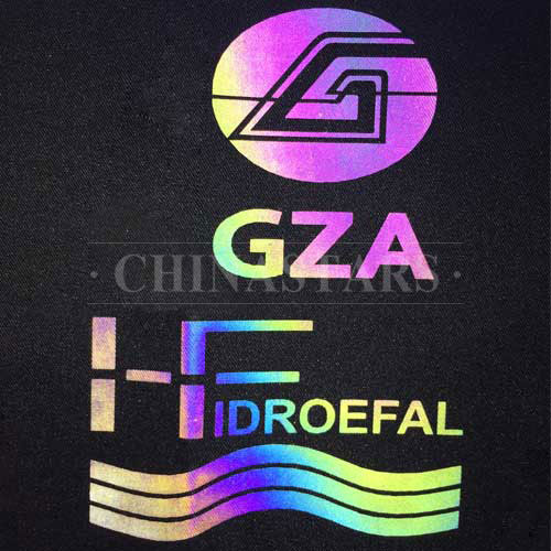 炫彩七彩反光熱貼膜材料