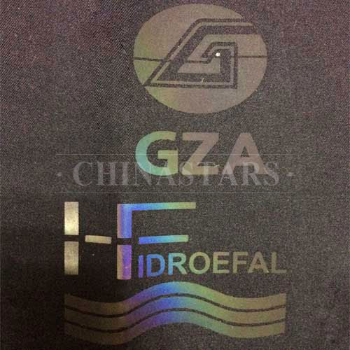 炫彩七彩反光熱貼膜材料