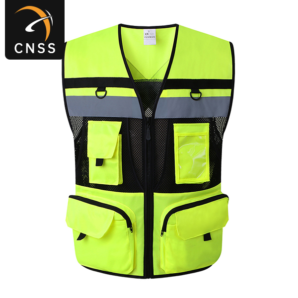 反光馬甲多口袋交通巡邏車用背心