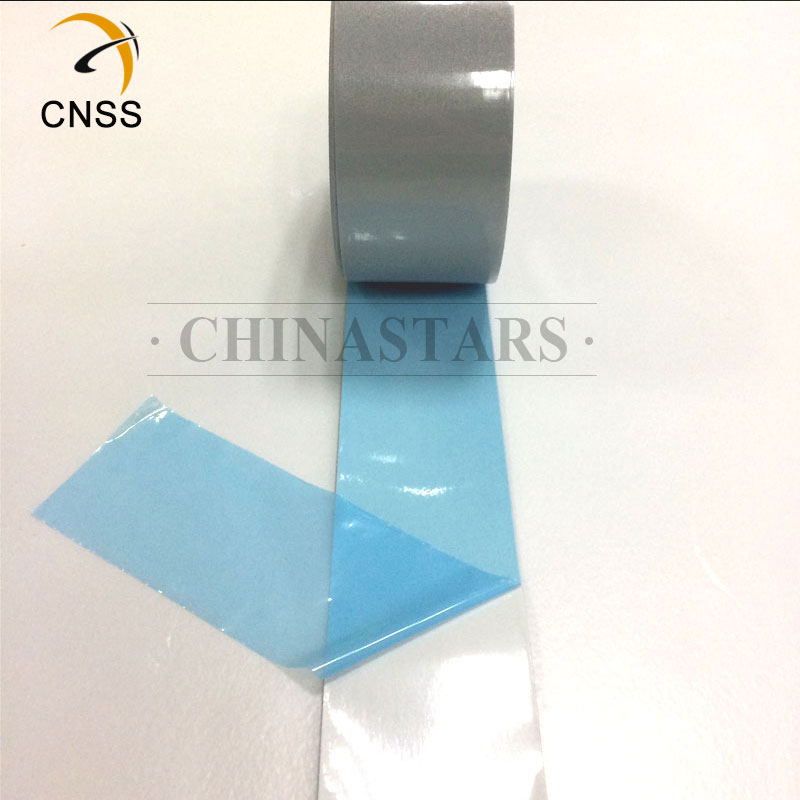 亮銀阻燃反光熱貼膜