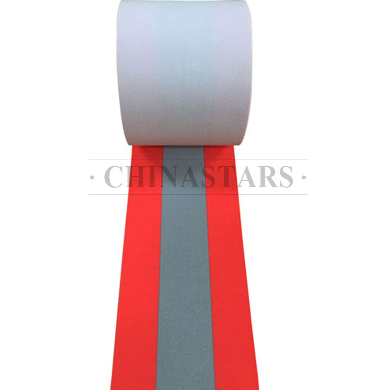 芳綸熒光紅阻燃警示帶