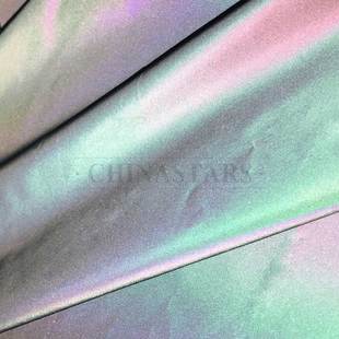 幻彩反光面料 化纖/TC/彈力基布可選