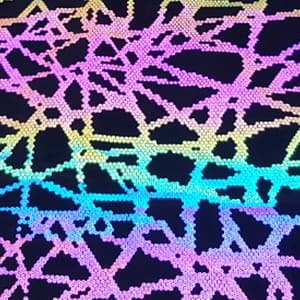 印花反光面料可定制花型