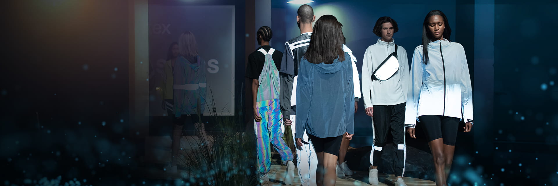 星華新材面料大身反光布舞臺(tái)服裝面料