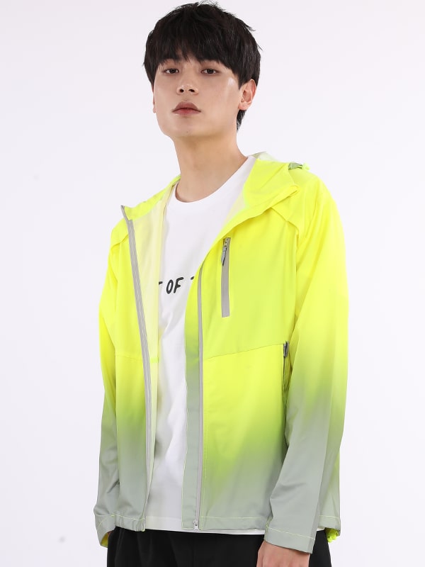漸變反光時尚外套